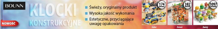Nowość od BOUNN - klocki konstrukcyjne