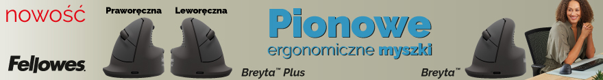 Poznaj nowo�� Fellowes � ergonomiczne myszki pionowe Breyta�