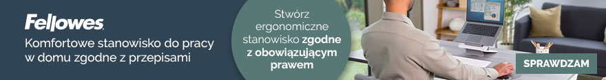 Fellowes - komfortowe stanowisko do pracy zgodnie z przepisami