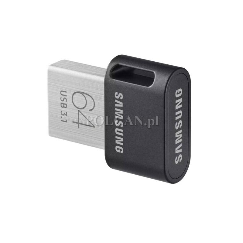 Samsung pamięć FIT Plus | USB 3.1 | Gray | 64 GB MUF-64AB/APC
